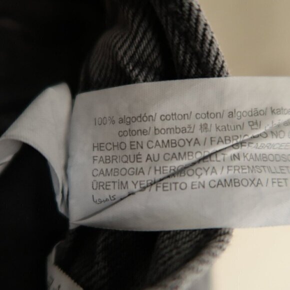 Pull & Bear High Waist Mom Jeans Gray Denim Cotton Straight Leg Women's Size 6 - Picture 12 of 13